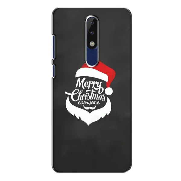 Чехол с принтом «Санта Крисмас» для Nokia 5.1 Plus (X5)