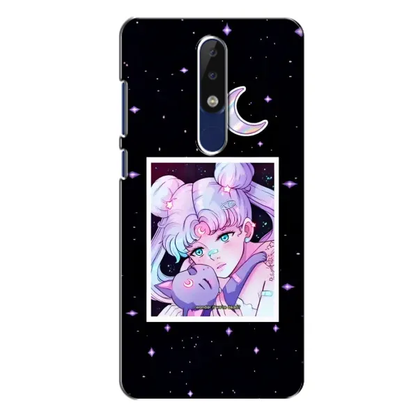 Чохол з принтом «Сейлор Мун» для Nokia 5.1 Plus (X5)