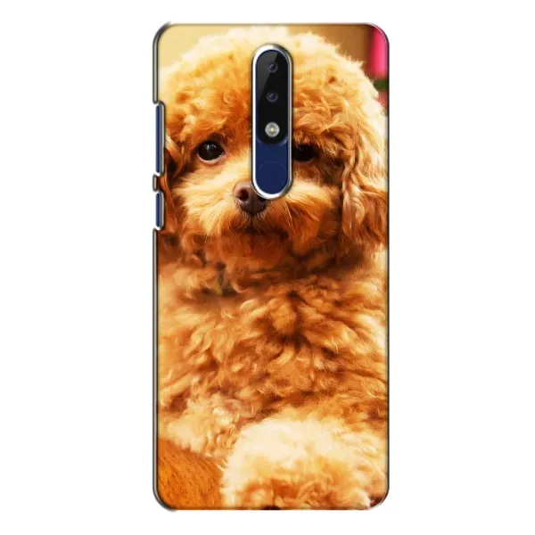 Чохол з принтом «Цуценя Бішон» для Nokia 5.1 Plus (X5)
