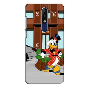 Чехлы для Nokia 5.1 Plus (X5) - Скрудж МакДак Louis Vuitton (PREMIUMPrint) (Скрудж ЛВ)