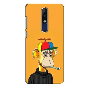 Чохли з Мавпами NFT для Nokia 5.1 Plus (X5) (AlphaPrint) (Нудна мавпа NFT)
