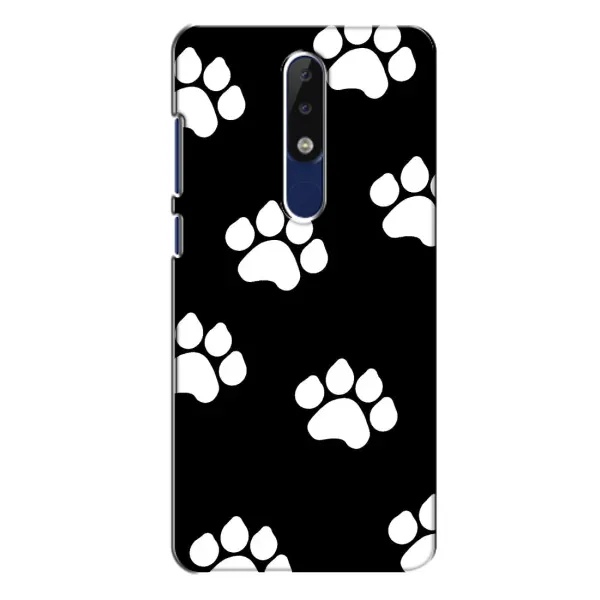 Чохол з принтом «Сліди собаки» для Nokia 5.1 Plus (X5)