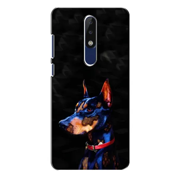 Чехол с принтом «Собака» для Nokia 5.1 Plus (X5)