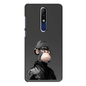 Чохли з Мавпами NFT для Nokia 5.1 Plus (X5) (AlphaPrint) (стильна мавпа NFT)