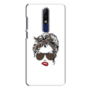 Чохли Луі Вітон для Nokia 5.1 Plus (X5) (AlphaPrint - LOUIS VUITTON) (стильна з луі вітон)
