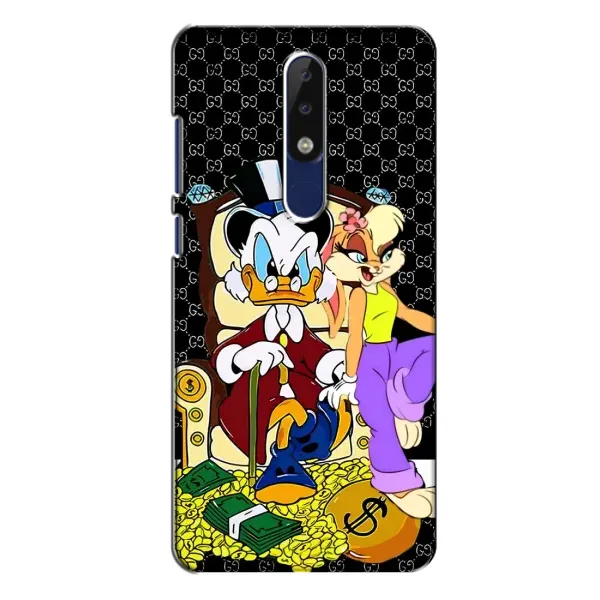 Чохол з принтом «Стильна Утка» для Nokia 5.1 Plus (X5)