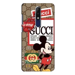 Чехол Disney Mouse Nokia 5.1 Plus (X5) (PREMIUMPrint) (Стильный Микки)