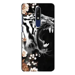 Чехлы с картинками животных Nokia 5.1 Plus (X5) (Стильный ТИГР)
