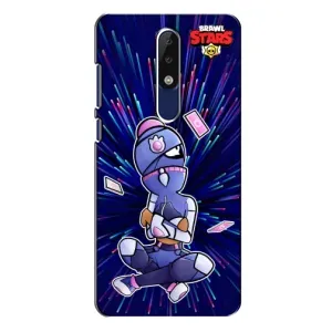 Чехлы Brawl Stars для Nokia 5.1 Plus (X5) (AlphaPrint) (Тара)