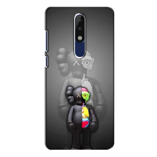 Чохол з принтом «Тіло Bearbrick» для Nokia 5.1 Plus (X5)