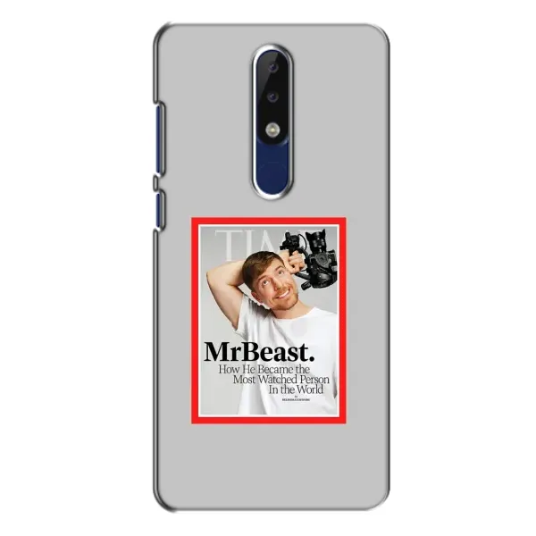 Чехол с принтом «TIME Beast» для Nokia 5.1 Plus (X5)