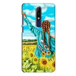 Чохол для Патріота України Nokia 5.1 Plus (X5) - (AlphaPrint) (Україночка)