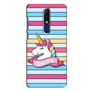 Чохол для Нокіа 5.1 Плюс (Х5) - (Єдинорожки - Новинки) (AlphaPrint) (Unicorn)