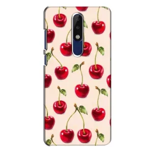 Чохли з фруктами для Nokia 5.1 Plus (X5) (VPrint) (Черешня)