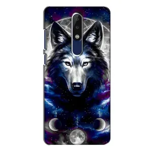 Захисні чохли для Нокіа 5.1 Плюс (Х5) (AlphaPrint) (ХІТ продаж) ВОВК (Вовк)