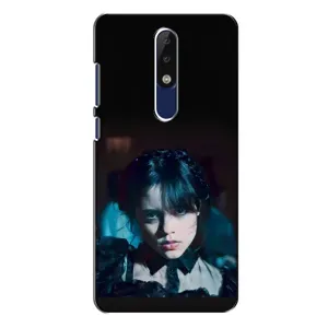 Чохли Венсдей на Nokia 5.1 Plus (X5) Уенсдей (AlphaPrint) (погляд Венздей)
