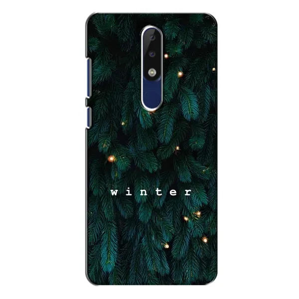 Чохол з принтом «Winter» для Nokia 5.1 Plus (X5)