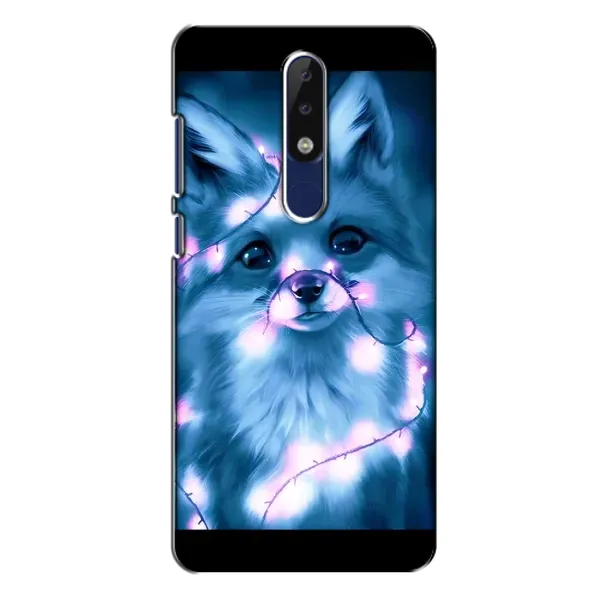 Чохол з принтом «Яскрава лисичка» для Nokia 5.1 Plus (X5)