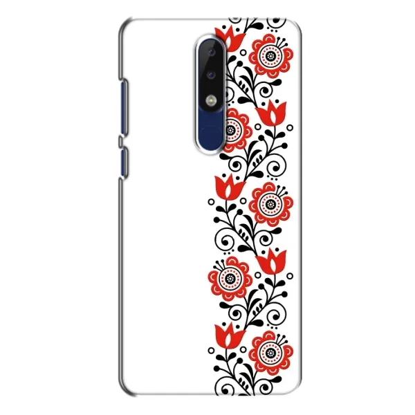Чохол з принтом «Яскрава вишиванка» для Nokia 5.1 Plus (X5)