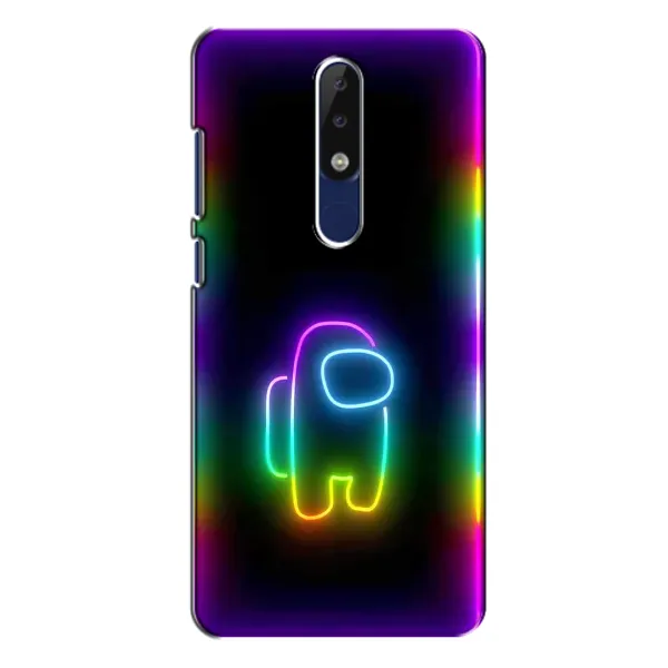 Чохол з принтом «Яскравий скін» для Nokia 5.1 Plus (X5)