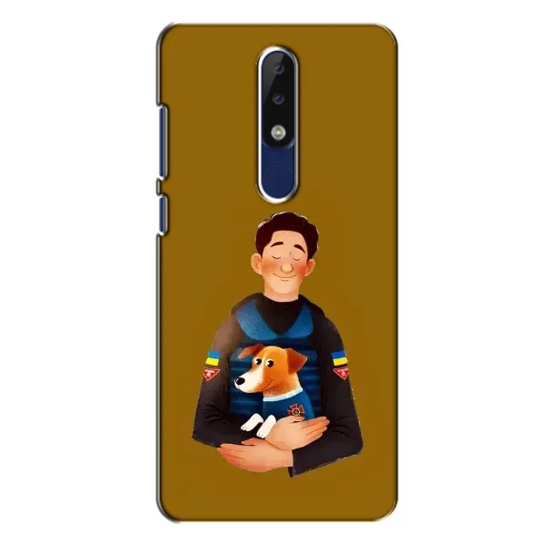 Чехол с принтом «ЗСУ Патрон» для Nokia 5.1 Plus (X5)