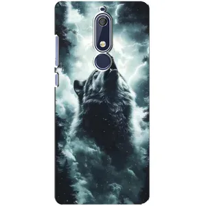 Чохол з картинкою 'Хижаки' для Nokia 5 2018, 5.1