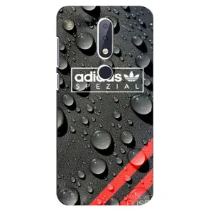 Чохли Адидас для Nokia 6.1 Plus (AlphaPrint) (Адидас прінт)