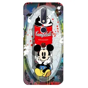 Чохол Disney Mouse Nokia 6.1 Plus (PREMIUMPrint) (Американський Маус)