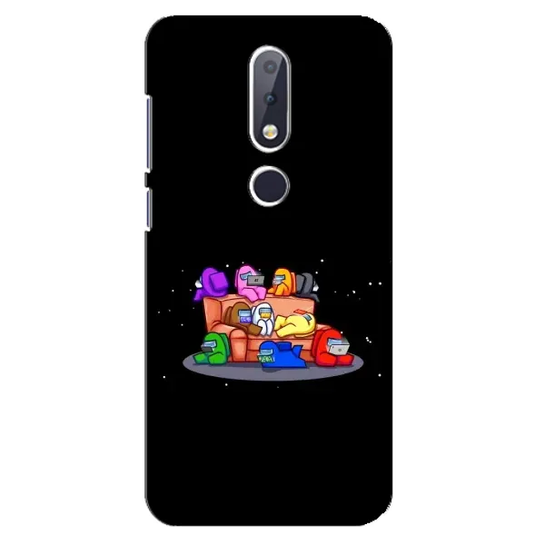 Чохол з принтом «Амонг-ас» для Nokia 6.1 Plus