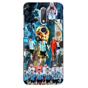 Чохли Мессі для Nokia 6.1 Plus (AlphaPrint) (Аргентина Мессі)