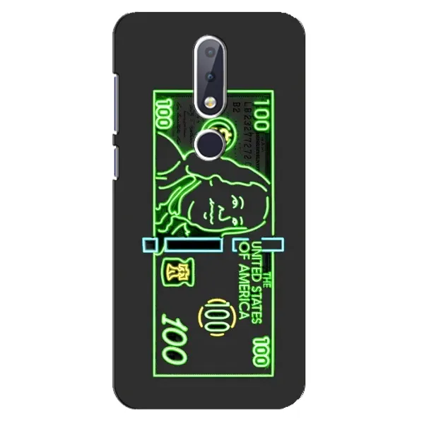 Чехол с принтом «Баксы» для Nokia 6.1 Plus
