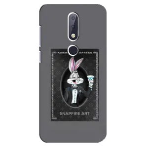 Бренднові Чохли для Nokia 6.1 Plus - (PREMIUMPrint) (Бакс Бані LV)