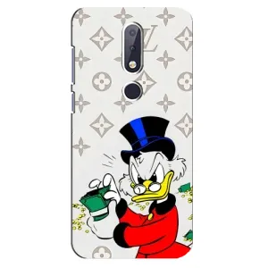 Чехли для Nokia 6.1 Plus - Скрудж МакДак Louis Vuitton (PREMIUMPrint) (Бакси Скрудж)