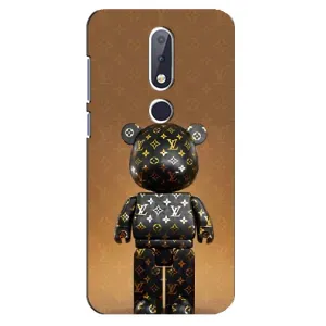 Чохли для Nokia 6.1 Plus - Bearbrick Louis Vuitton (PREMIUMPrint) (Bearbrick)