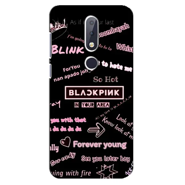 Чохол з принтом «BLACKPINK» для Nokia 6.1 Plus Чохол з принтом «BLACKPINK» для Nokia 6.1 Plus