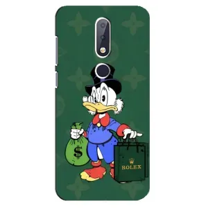 Чехли для Nokia 6.1 Plus - Скрудж МакДак Louis Vuitton (PREMIUMPrint) (Богата Утка)