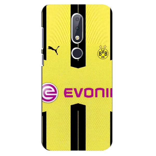 Чохол з принтом «BVB» для Nokia 6.1 Plus Чохол з принтом «BVB» для Nokia 6.1 Plus