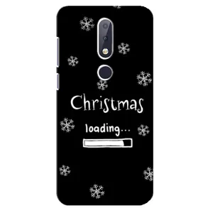 Різдвяні, Святкові Чохли для Нокіа 6,1 Плюс (Christmas loading)