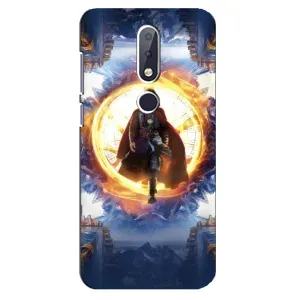Чохли з героями Марвел Nokia 6.1 Plus (VPrint) (Доктор Стрендж)