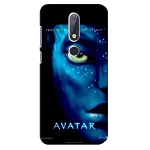 Чохли з фільму АВАТАР для Nokia 6.1 Plus (AlphaPrint) (око Аватара)
