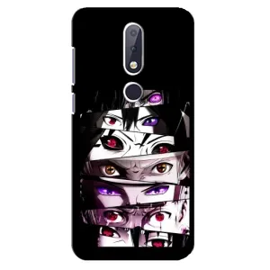 Чохли Персонажі Аніме Наруто для Nokia 6.1 Plus (AlphaPrint) (Очі Anime)