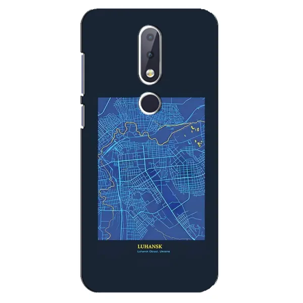 Чохол з принтом «Луганськ» для Nokia 6.1 Plus