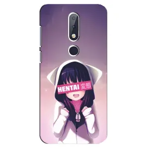 Чохли Персонажі Аніме Наруто для Nokia 6.1 Plus (AlphaPrint) (Hentai chan)