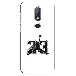 Чохли для Nokia 6.1 Plus - з картинкою JORDAN (AlphaPrint) (Jordan 23)