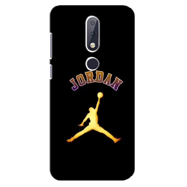 Чехол с принтом «Jordan Gold» для Nokia 6.1 Plus