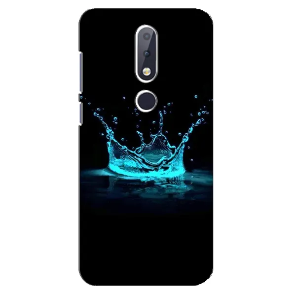 Чехол с принтом «Капля короны» для Nokia 6.1 Plus