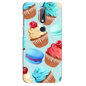 Чохли з фруктами для Nokia 6.1 Plus (VPrint) (Кексики)