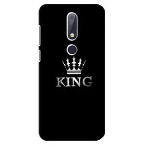 Чохол з Короною Нокіа 6,1 Плюс - (AlphaPrint) (KING)