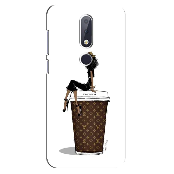 Чохол з принтом «кава LOUIS VUITTON» для Nokia 6.1 Plus