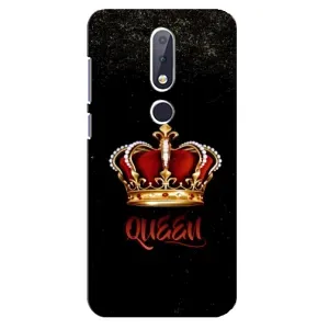 Чохол з Короною Нокіа 6,1 Плюс - (AlphaPrint) (Корона короля)